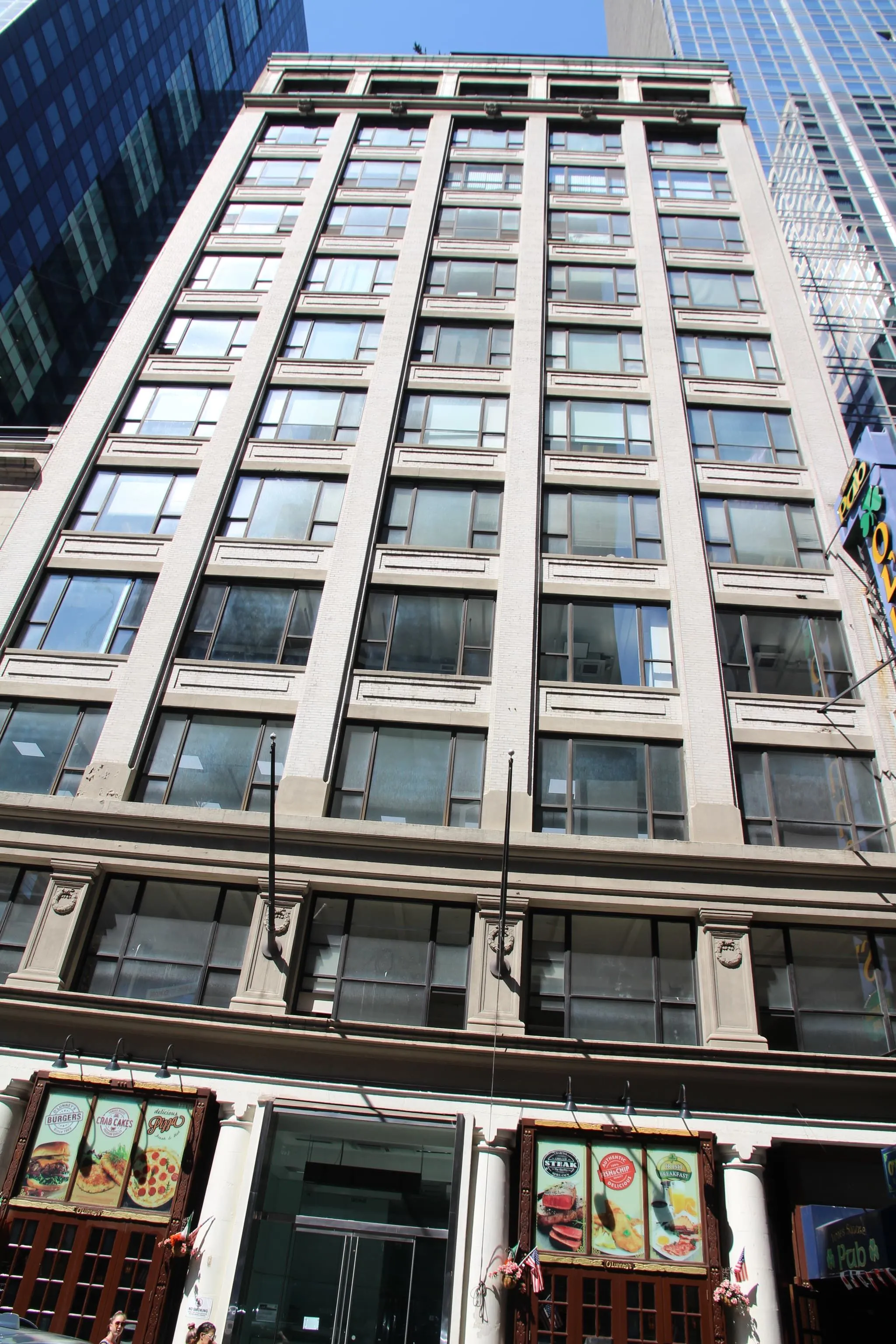 12-Story Theatre District Commercial Office Facade Restoration — Building Overview