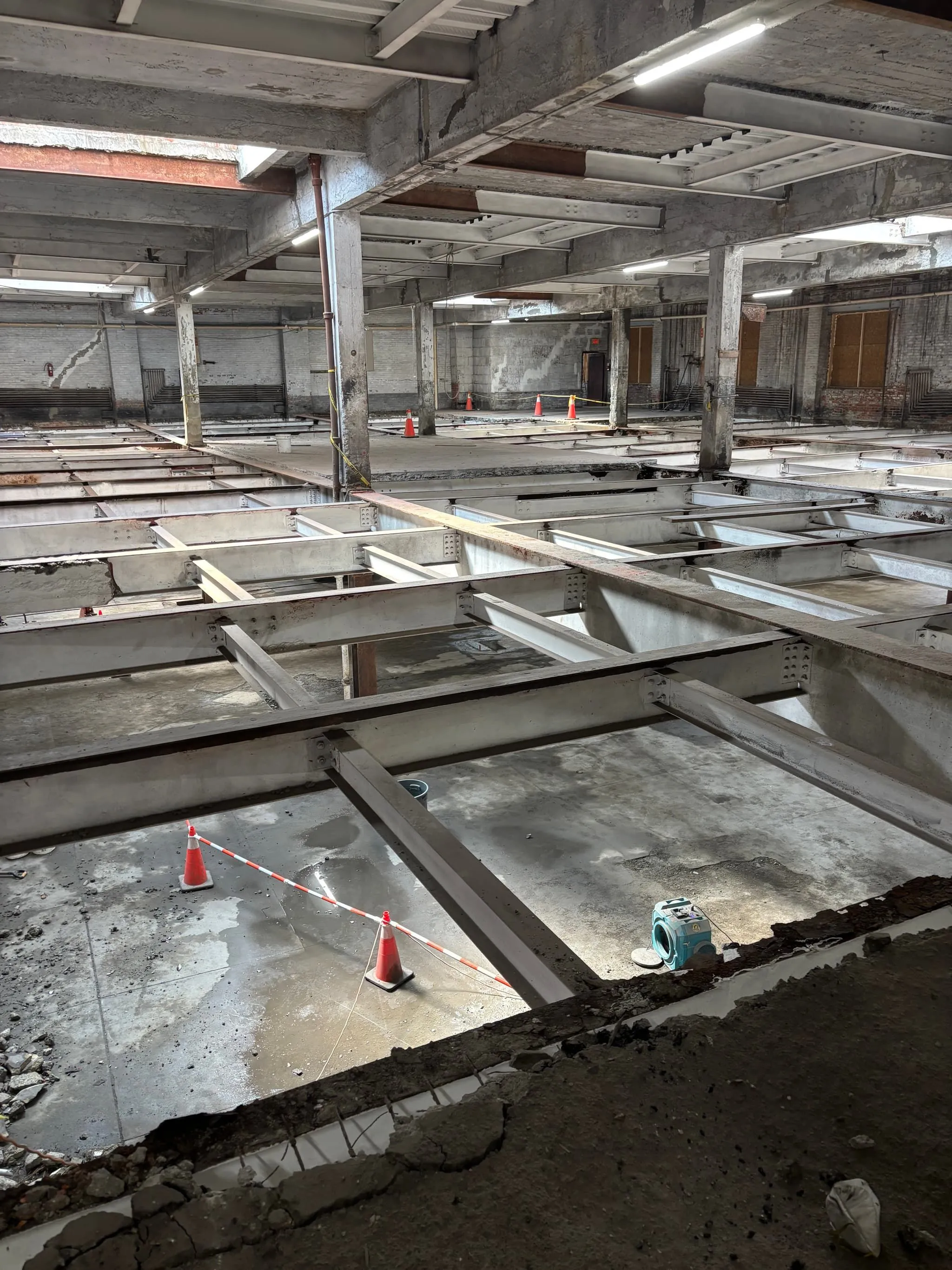 Washington Heights Multi-Level Parking Garage Interior Restoration — Building Overview