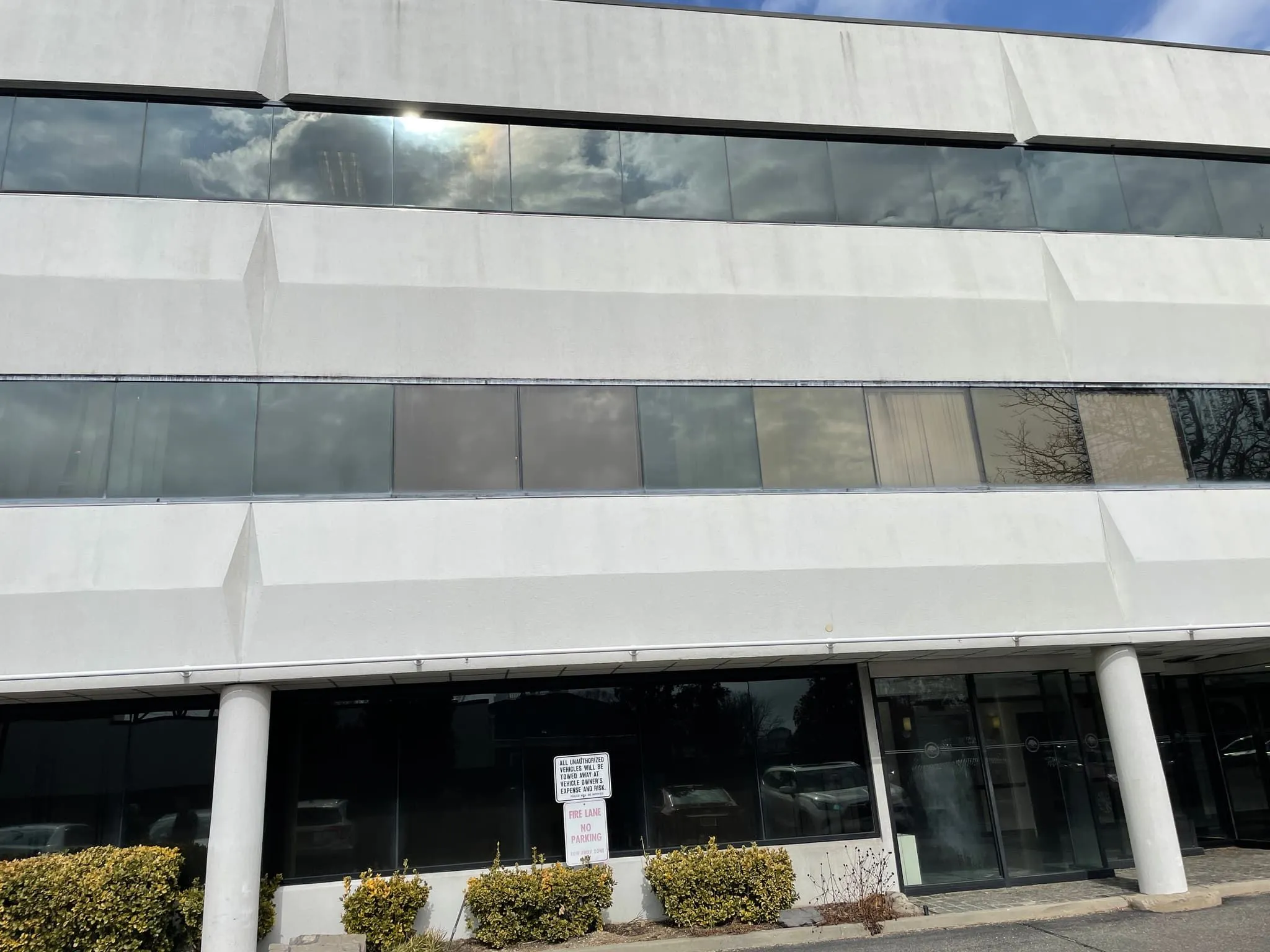 3-Story Commack 42,000 SF Commercial Office Facade Retrofit — Project Scope