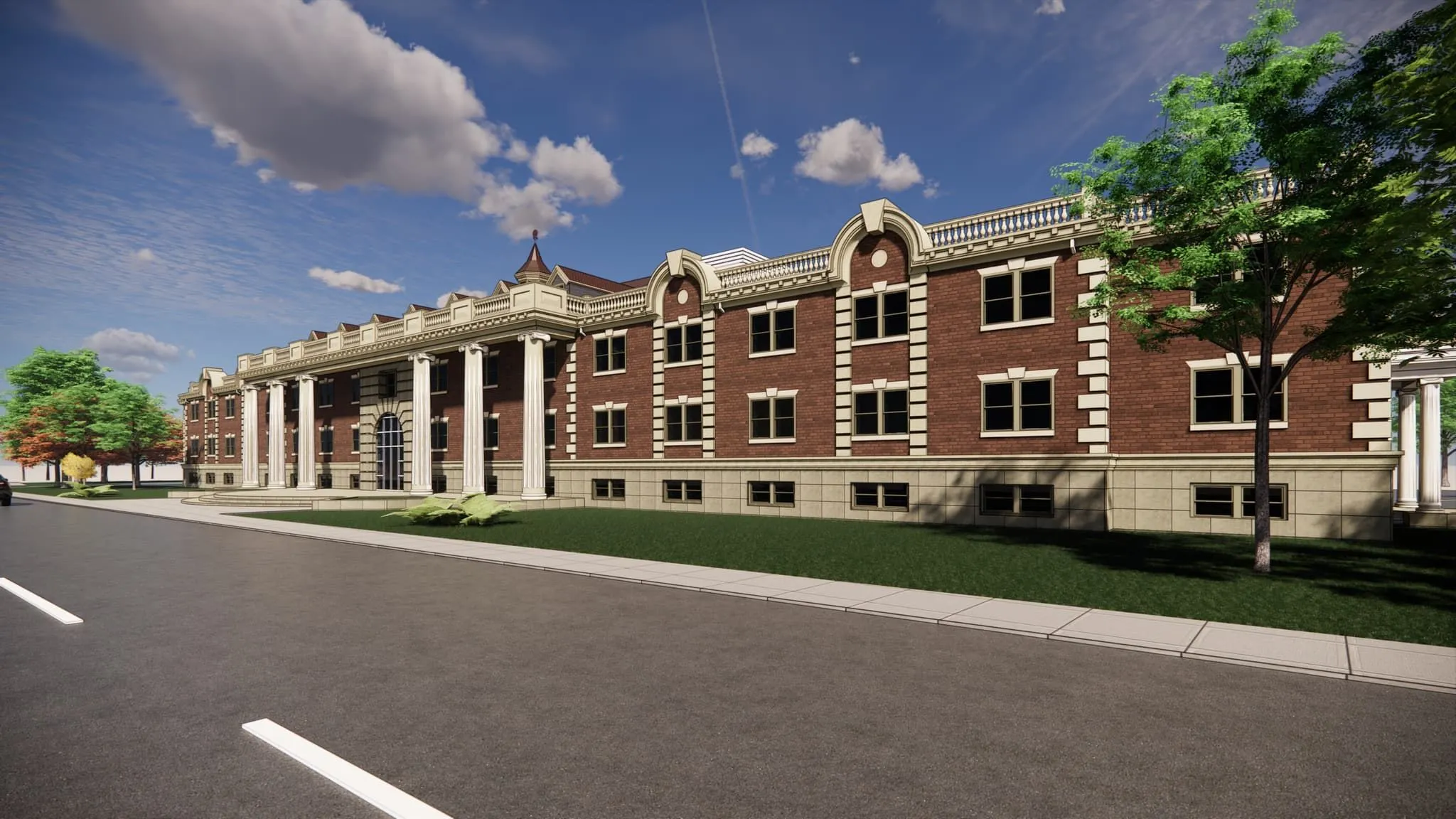 1960s Melville 57,000 SF Commercial Office Facade Retrofit — Engineering Detail